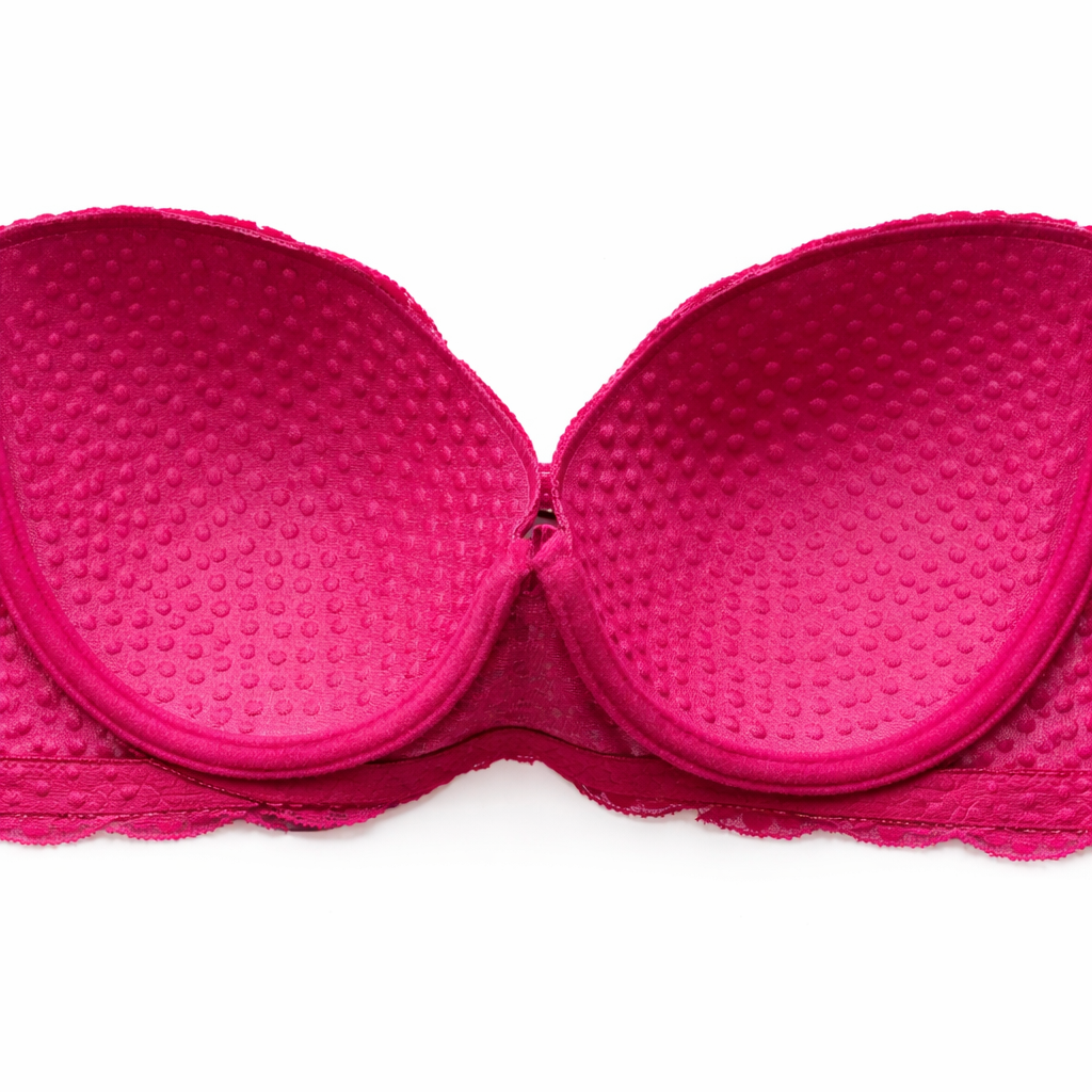 Fuchsia Lace Underwire Bra