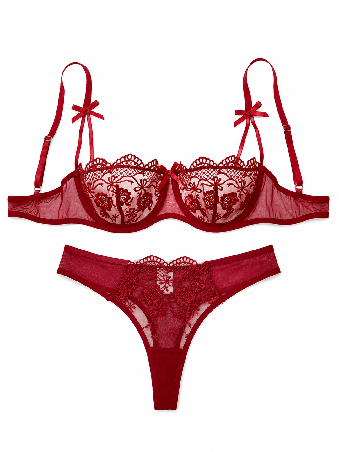 Ruby Rose Lace Lingerie Set